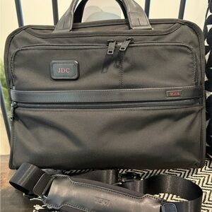 Tumi Alpha Bravo briefcase.